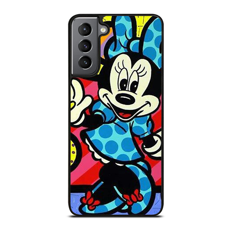 MINNIE MOUSE ROMERO BRITTO ART Samsung Galaxy S21 Plus Case Cover