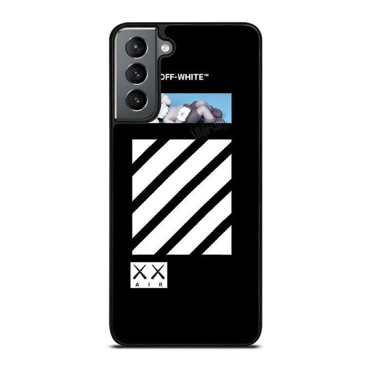 OFF WHITE KAWS AIR Samsung Galaxy S21 Plus Case Cover