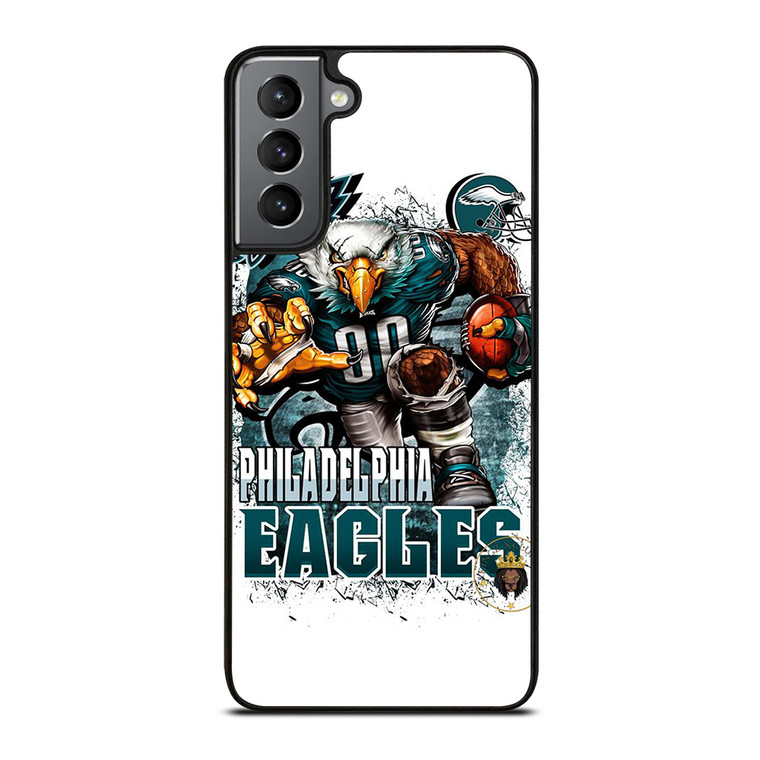 PHILADELPHIA EAGLES LOGO FOOTBALL TEAM ICON Samsung Galaxy S21 Plus Case Cover
