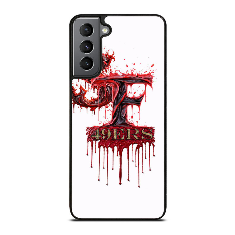 SAN FRANCISCO 49ERS FOOTBALL BLOODY LOGO Samsung Galaxy S21 Plus Case Cover SAN FRANCISCO 49ERS FOOTBALL BLOODY LOGO Samsung Galaxy S21 Plus Case Cover