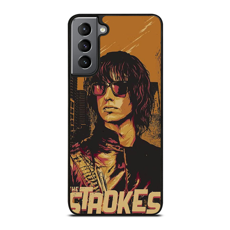 THE STROKES BAND VINTAGE POSTER Samsung Galaxy S21 Plus Case Cover