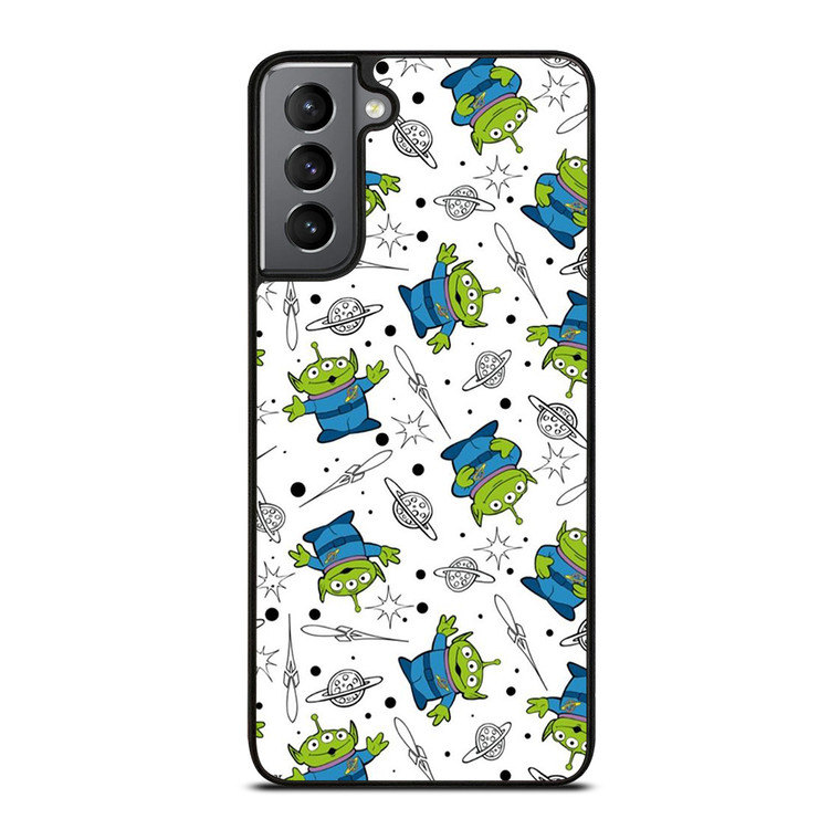 TOY STORY DISNEY ALIEN COLLAGE Samsung Galaxy S21 Plus Case Cover