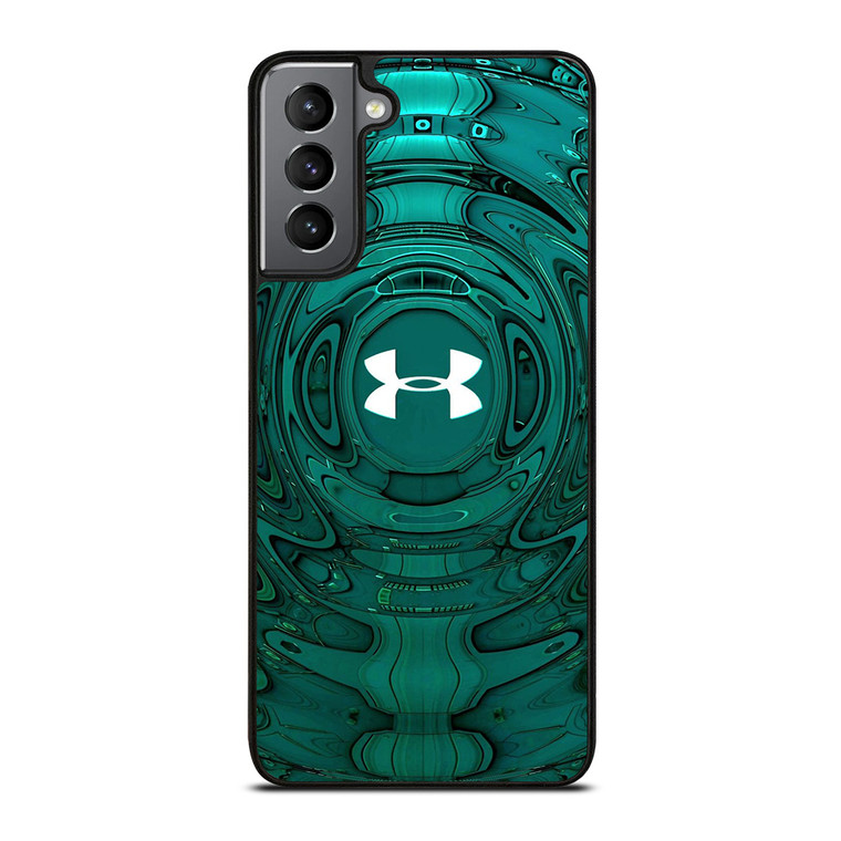 UNDER ARMOUR LOGO LIQUID GREEN Samsung Galaxy S21 Plus Case Cover