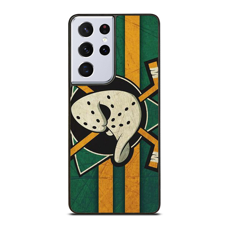 ANAHEIM DUCKS HOCKEY LOGO NHL TEAM ICON Samsung Galaxy S21 Ultra Case Cover
