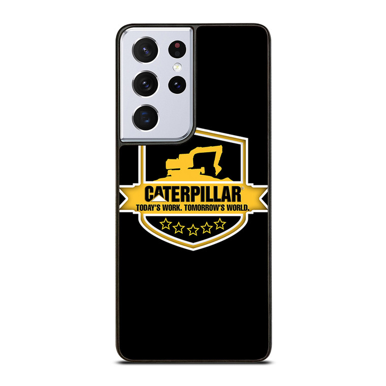 CATERPILLAR TRACTOR LOGO CAT ICON TODAY'S WORK Samsung Galaxy S21 Ultra Case Cover
