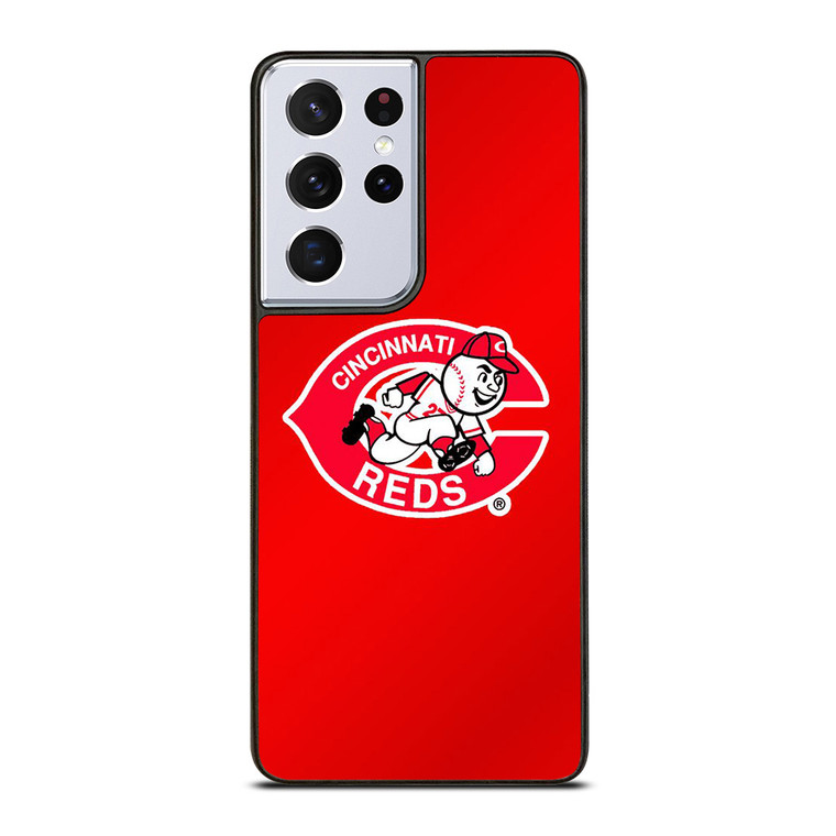 CINCINNATI REDS LOGO MLB BASEBALL TEAM ICON Samsung Galaxy S21 Ultra Case Cover