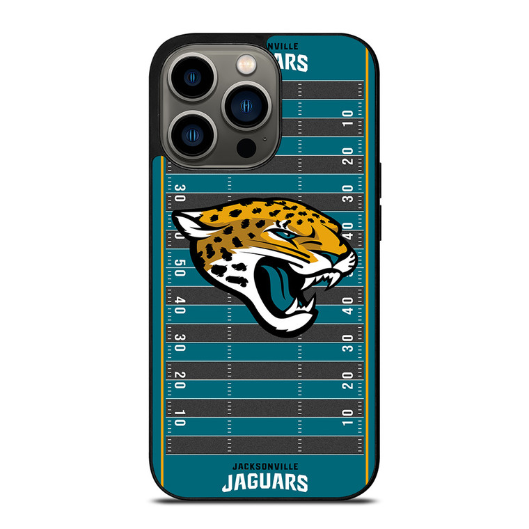 JACKSONVILLE JAGUARS FOOTBALL FIELD iPhone 13 Pro Case Cover