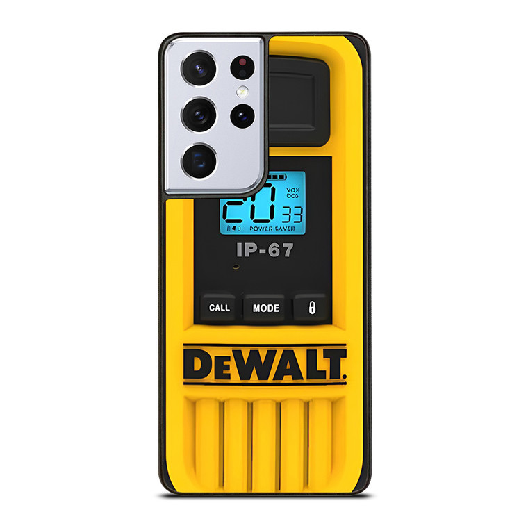DEWALT TOOL LOGO HEAVY DUTY WALKIE TALKIE Samsung Galaxy S21 Ultra Case Cover