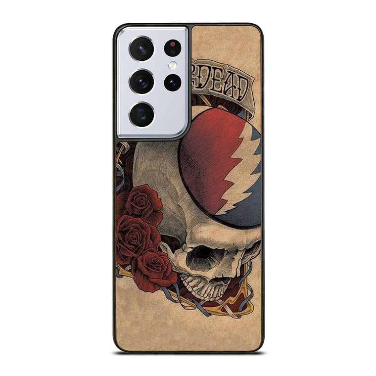 GRATEFUL DEAD SKULL LOGO ART Samsung Galaxy S21 Ultra Case Cover