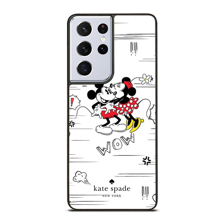 KATE SPADE NEW YORK LOGO X MICKEY MINNIE MOUSE DISNEY Samsung Galaxy S21 Ultra Case Cover