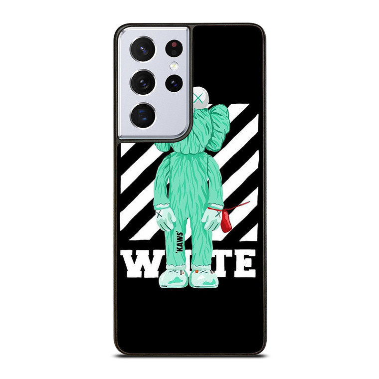 KAWS ICON OFF WHITE LOGO Samsung Galaxy S21 Ultra Case Cover