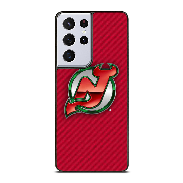 NEW JERSEY DEVILS HOCKEY TEAM LOGO Samsung Galaxy S21 Ultra Case Cover