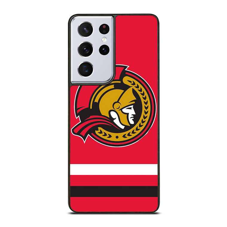 OTTAWA SENATORS LOGO HOCKEY TEAM LOGO Samsung Galaxy S21 Ultra Case Cover