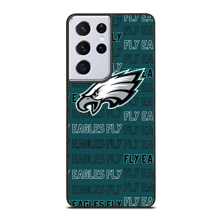 PHILADELPHIA EAGLES LOGO FLY EAGLE FLY Samsung Galaxy S21 Ultra Case Cover