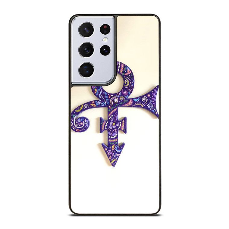 PRINCE PURPLE ART LOGO Samsung Galaxy S21 Ultra Case Cover