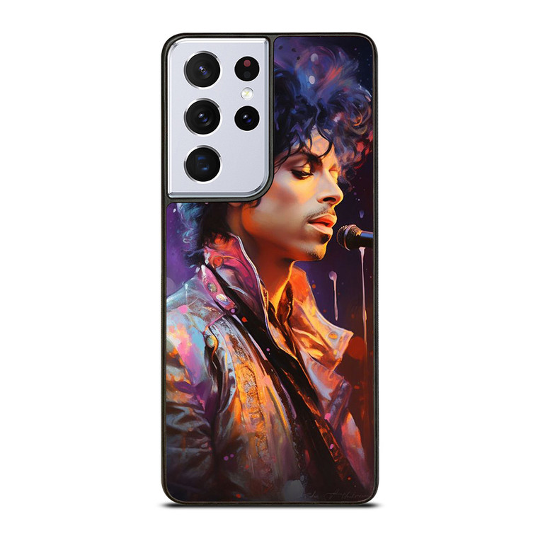 PRINCE PURPLE IN MEMORIAM Samsung Galaxy S21 Ultra Case Cover