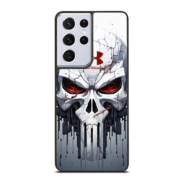PUNISHER MARVEL UNDER ARMOUR LOGO Samsung Galaxy S21 Ultra Case Cover