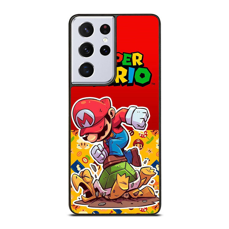 SUPER MARIO BROSS NINTENDO GAME Samsung Galaxy S21 Ultra Case Cover