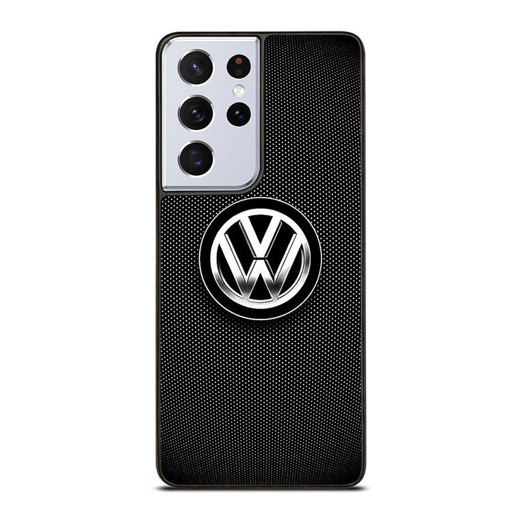 VOLKSWAGEN VW BLACK LOGO ICON Samsung Galaxy S21 Ultra Case Cover