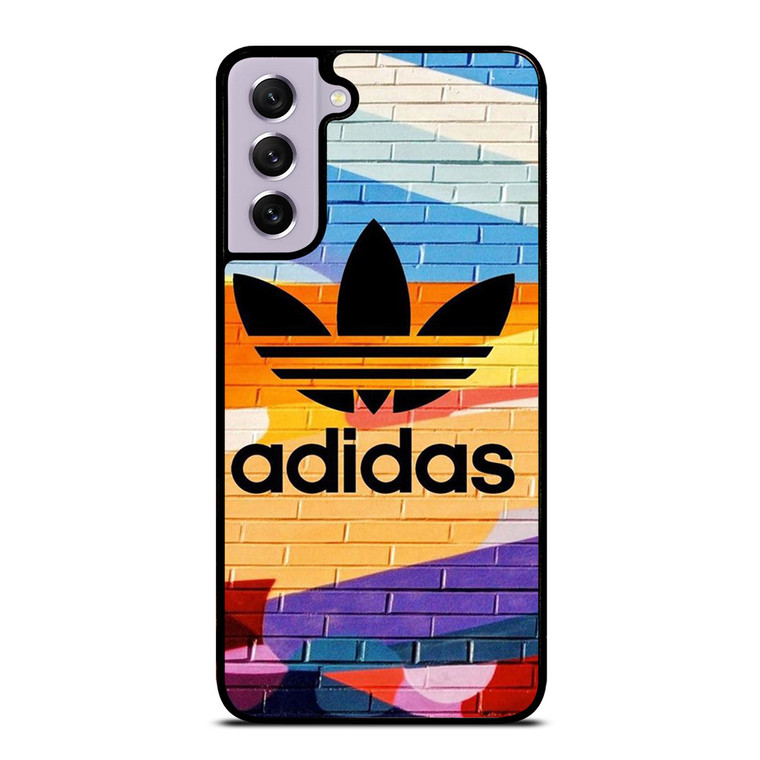 COLORFUL ICON ADIDAS LOGO Samsung Galaxy S21 FE Case Cover COLORFUL ICON ADIDAS LOGO Samsung Galaxy S21 FE Case Cover