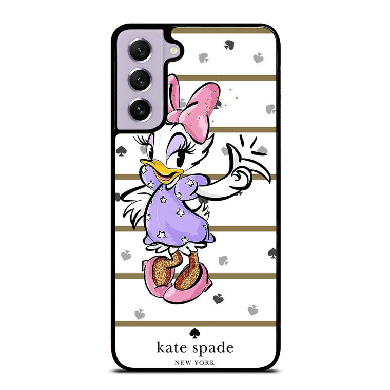 KATE SPADE NEW YORK LOGO DAISY DUCK DISNEY Samsung Galaxy S21 FE Case Cover