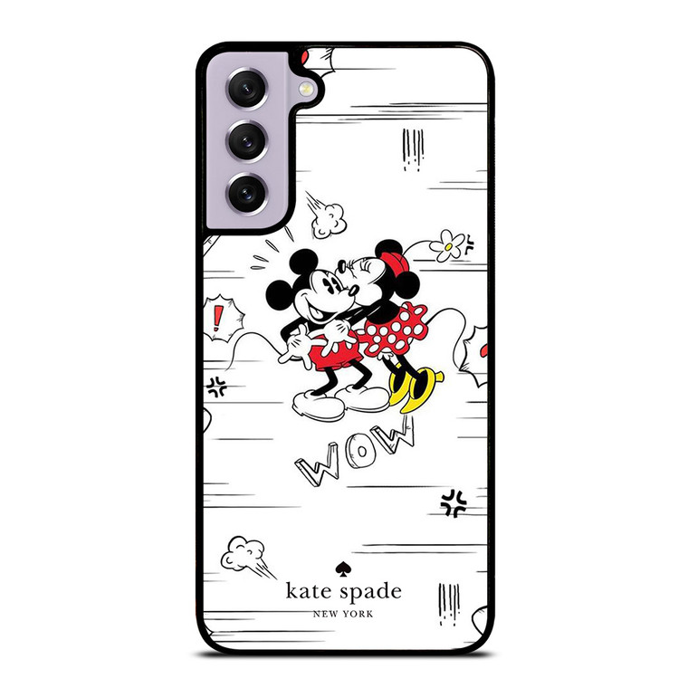 KATE SPADE NEW YORK LOGO X MICKEY MINNIE MOUSE DISNEY Samsung Galaxy S21 FE Case Cover