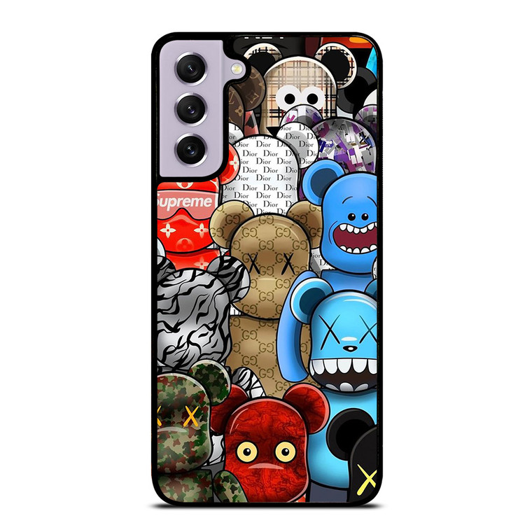 KAWS COLLAGE ICON BRANDS LOGO Samsung Galaxy S21 FE Case Cover