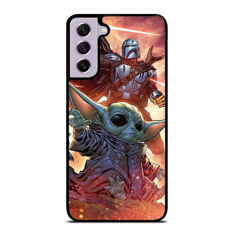 MANDALORIAN AND BABY YODA STAR WARS Samsung Galaxy S21 FE Case Cover