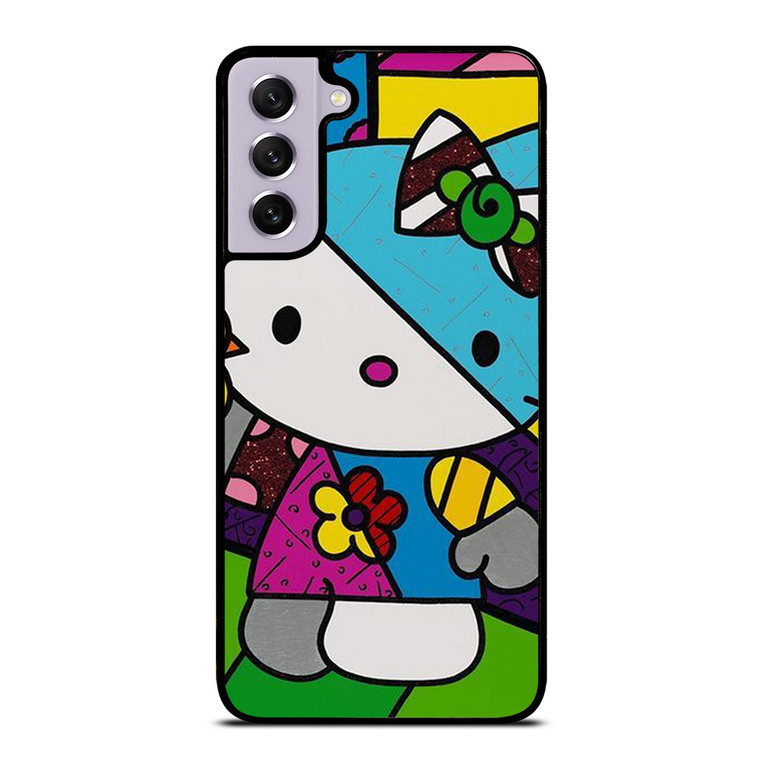 ROMERO BRITTO HELLO KITTY ART Samsung Galaxy S21 FE Case Cover