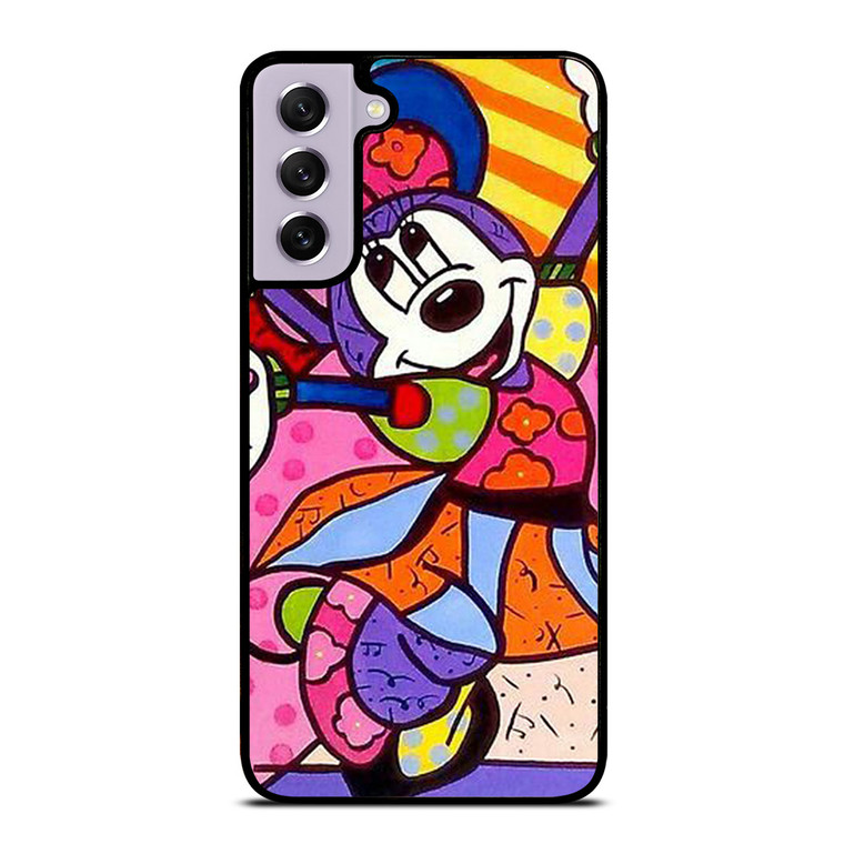 ROMERO BRITTO MINNIE MOUSE ART Samsung Galaxy S21 FE Case Cover