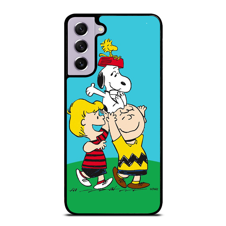 SNOOPY THE PEANUTS AND GANK Samsung Galaxy S21 FE Case Cover