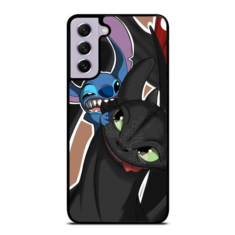 TOOTHLESS AND STITCH PLAY Samsung Galaxy S21 FE Case Cover