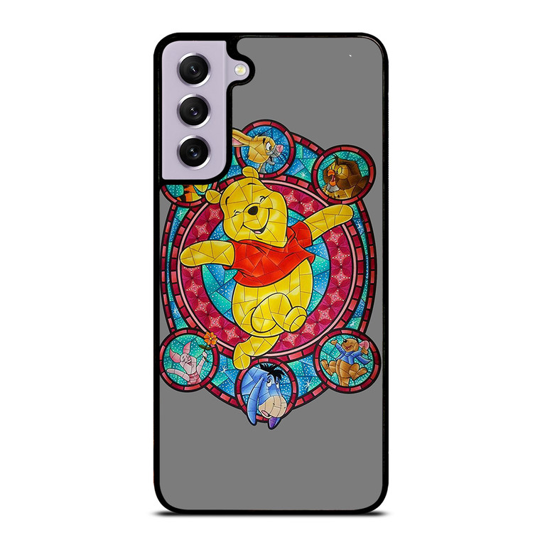 WINNIE THE POOH AND FRIENDS DISNEY MOZAIC ART Samsung Galaxy S21 FE Case Cover