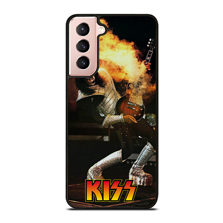ACE FREHLEY KISS GUITAR FIRE Samsung Galaxy S21 Case Cover