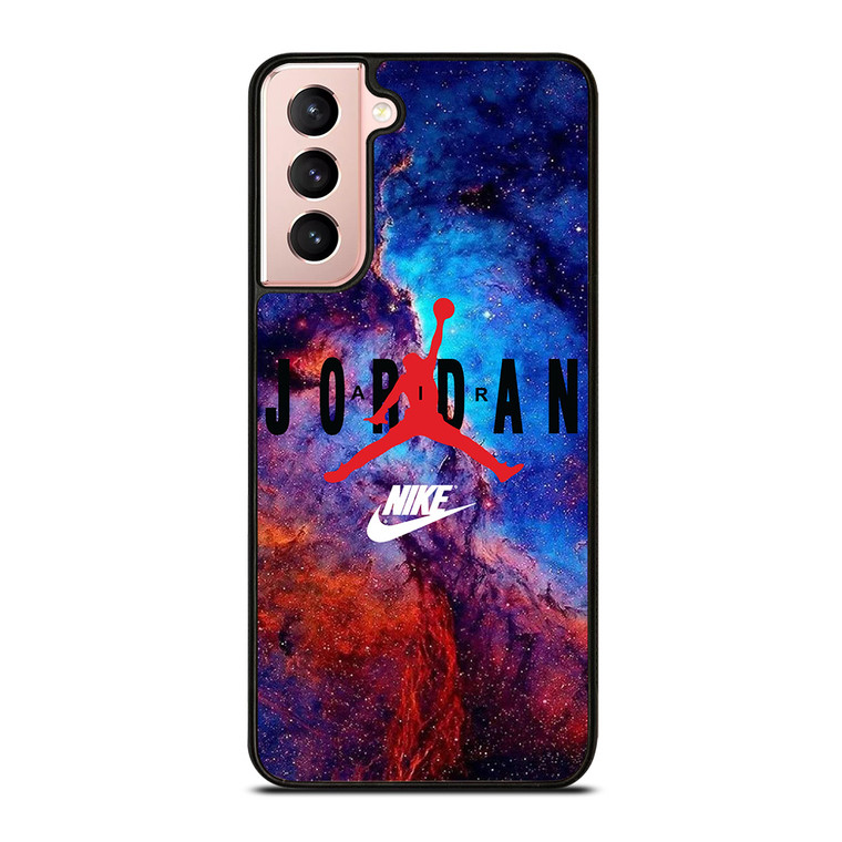 AIR JORDAN NIKE SHOES LOGO NEBULA Samsung Galaxy S21 Case Cover