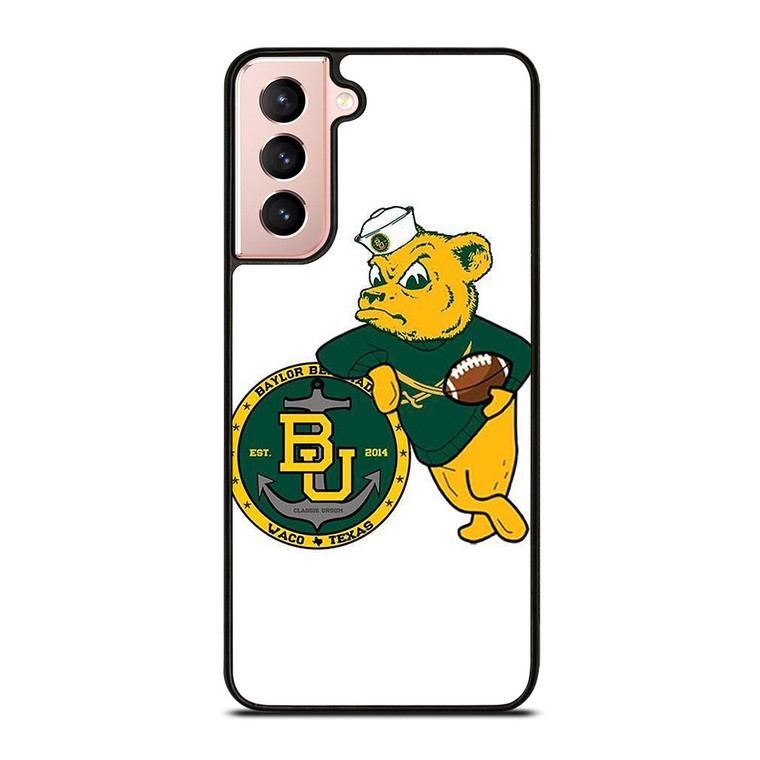 BAYLOR BEARS LOGO BASKETBALL UNIVERSITY TEAM ICON Samsung Galaxy S21 Case Cover