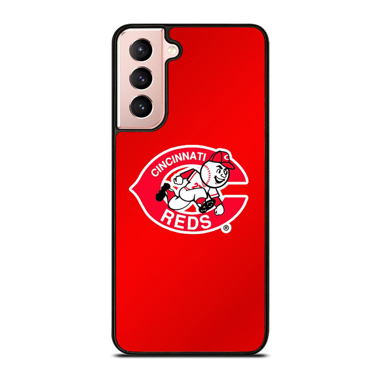CINCINNATI REDS LOGO MLB BASEBALL TEAM ICON Samsung Galaxy S21 Case Cover