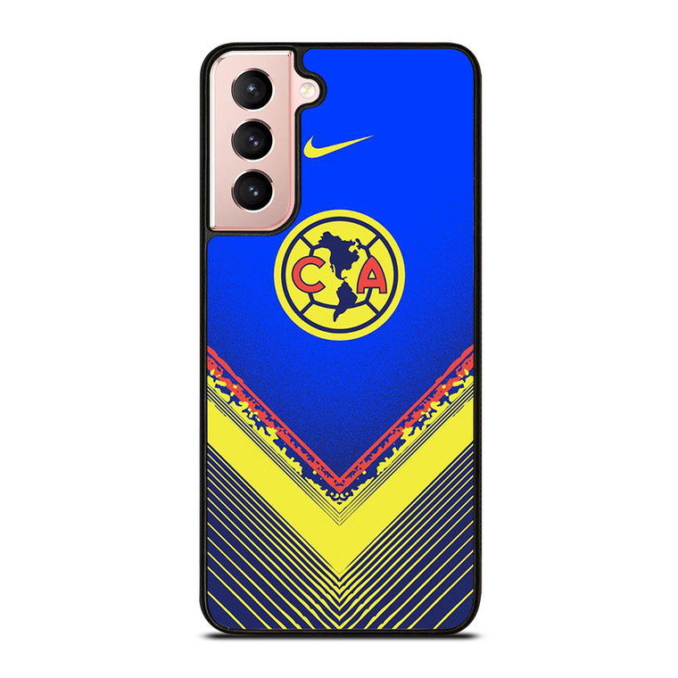 CLUB AMERICA MEXICO AZULCREMA AGUILAZ ICON Samsung Galaxy S21 Case Cover