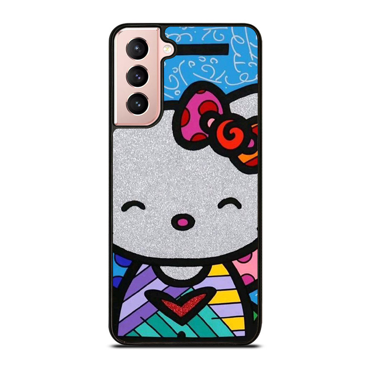 HELLO KITTY ROMERO BRITTO ART Samsung Galaxy S21 Case Cover
