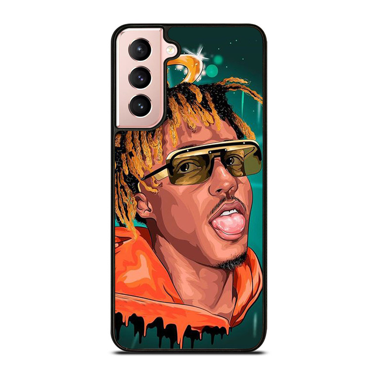JUICE WRLD RAPPER FACE ART Samsung Galaxy S21 Case Cover
