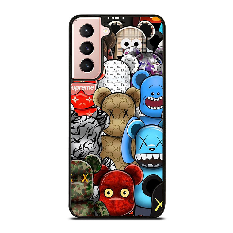KAWS COLLAGE ICON BRANDS LOGO Samsung Galaxy S21 Case Cover