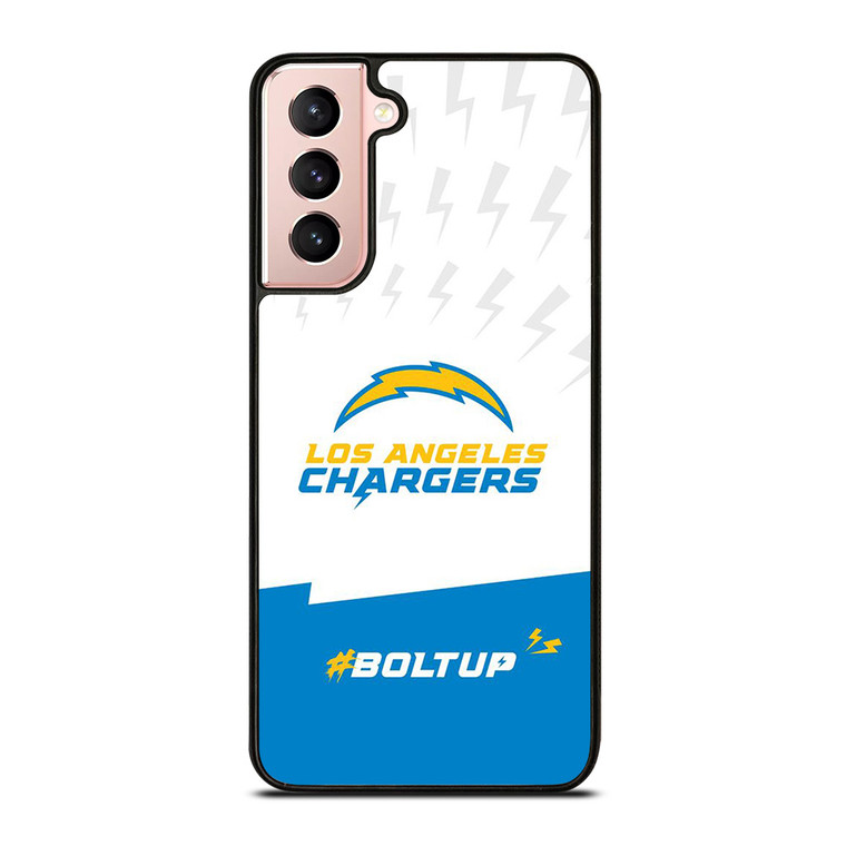 LOS ANGELES CHARGERS FOOTBALL LOGO BOLT UP Samsung Galaxy S21 Case Cover
