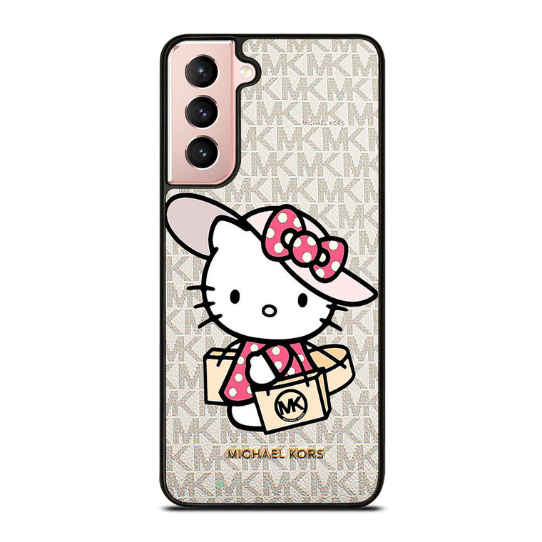 MICHAEL KORS MK LOGO HELLO KITTY Samsung Galaxy S21 Case Cover