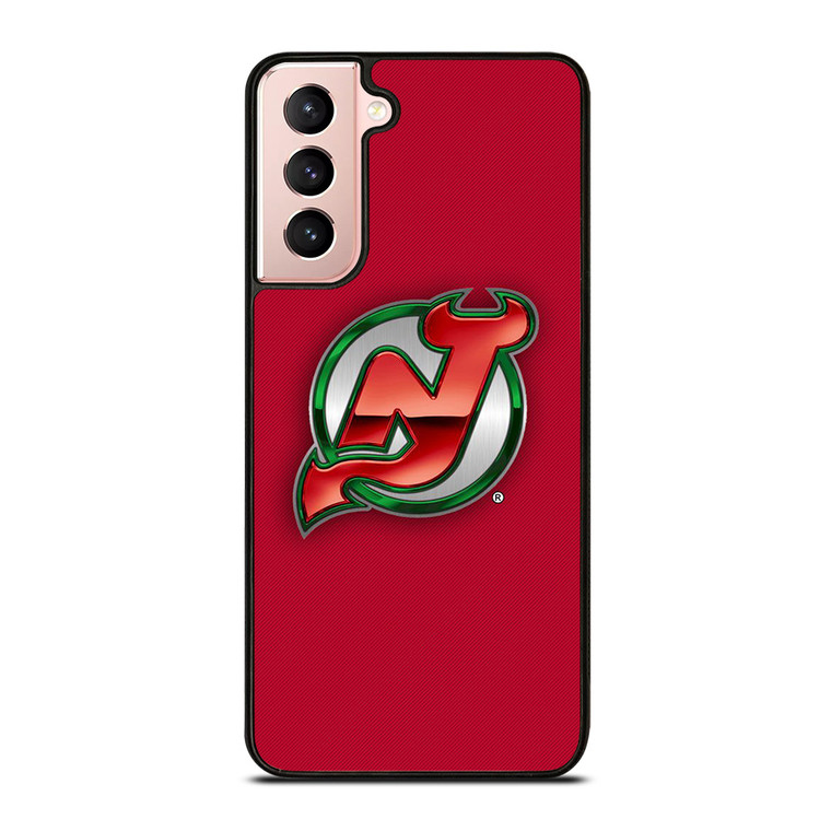 NEW JERSEY DEVILS HOCKEY TEAM LOGO Samsung Galaxy S21 Case Cover