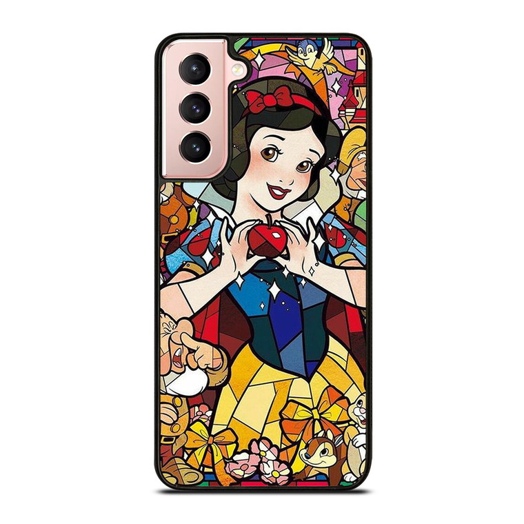 SNOW WHITE DISNEY PRINCESS MOZAIC ART Samsung Galaxy S21 Case Cover
