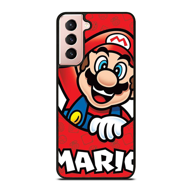 SUPER MARIO BROSS NINTENDO GAME ICON Samsung Galaxy S21 Case Cover