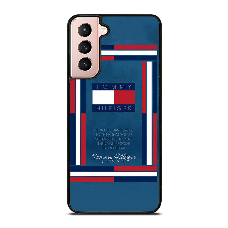 TOMMY HILFIGER LOGO QUOTE Samsung Galaxy S21 Case Cover