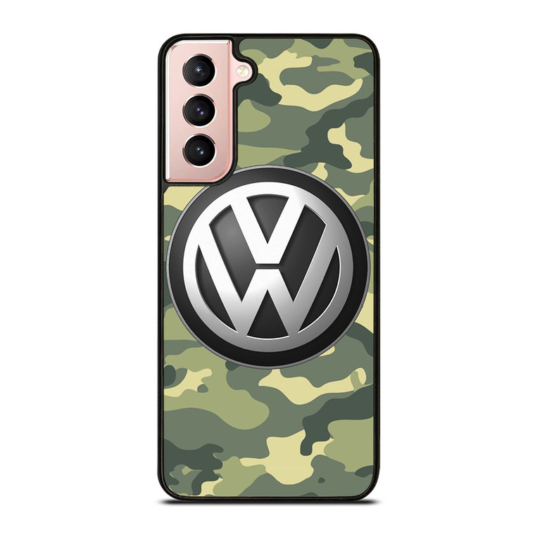 VOLKSWAGEN VW LOGO CAMO ICON Samsung Galaxy S21 Case Cover