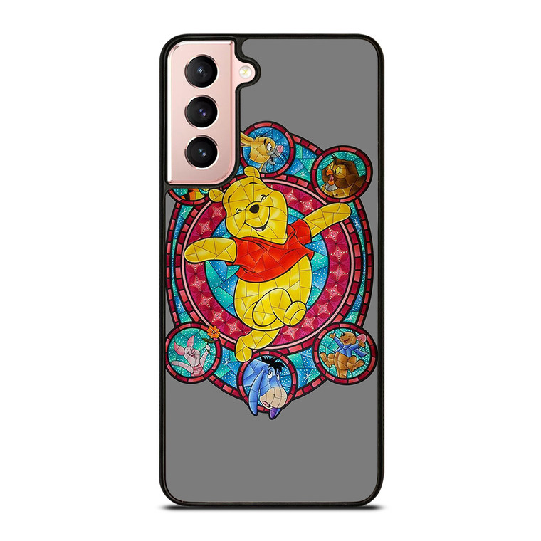 WINNIE THE POOH AND FRIENDS DISNEY MOZAIC ART Samsung Galaxy S21 Case Cover