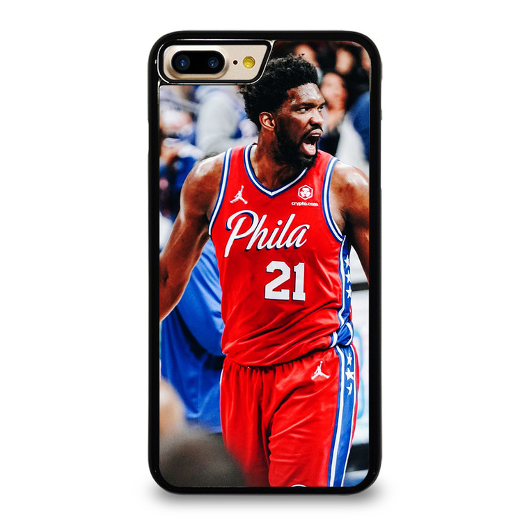 JOEL EMBIID PHILADELPHIA SIXERS 3 iPhone 7 / 8 Plus Case Cover